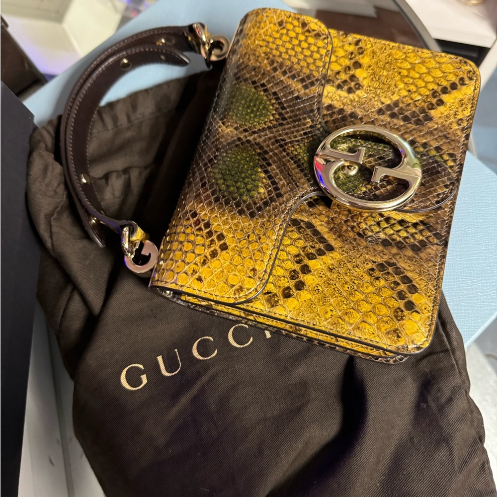 Gucci Python Bag - Vintage Limited Edition - image 2